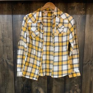 Yellow Plaid Shirt